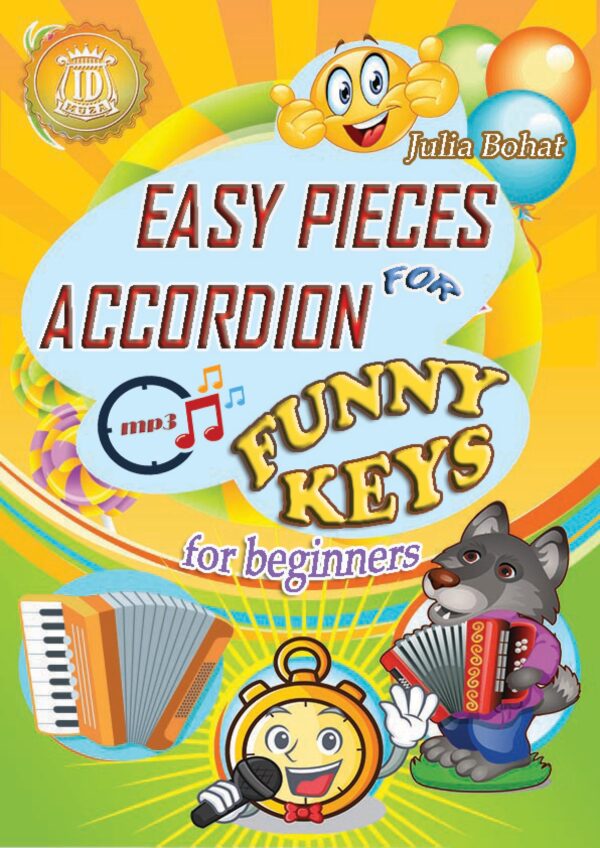 🪗🎤“Funny Keys” – Easy Pieces for Accordion Beginner