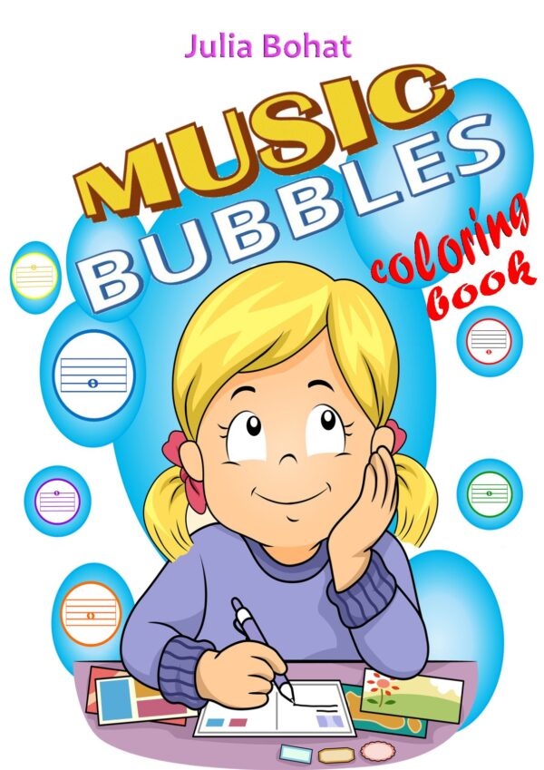 🎼🎨🎹 “Music Bubbles” – Musical Coloring Book for children